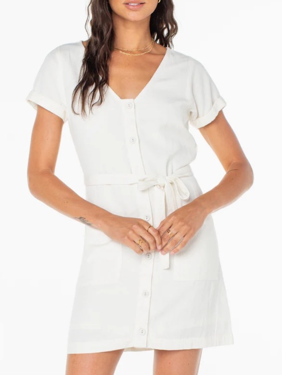 Roxy Dresses & Skirts - Roxy Kona White Dress NWT